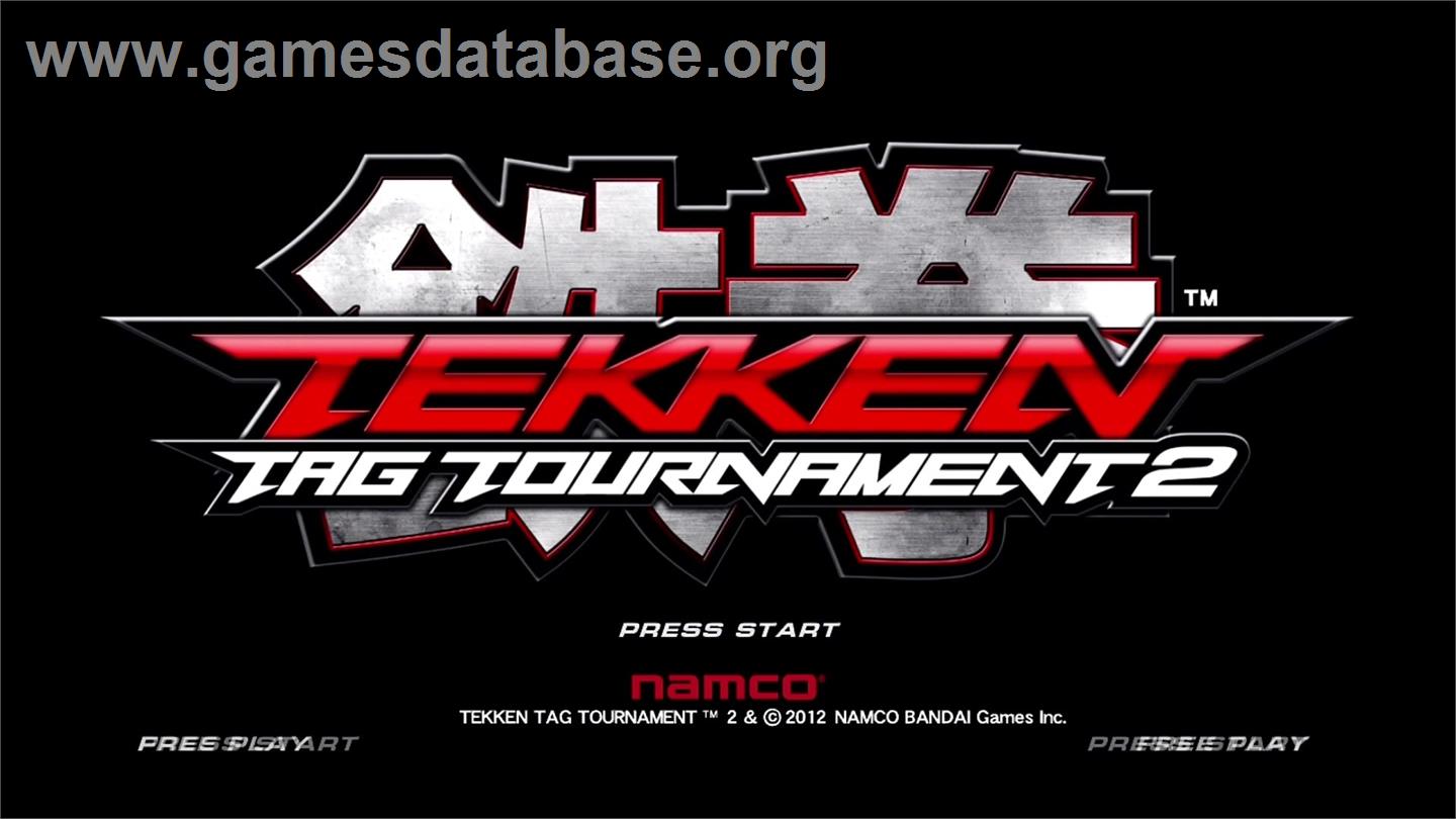 TEKKEN TAG TOURNAMENT 2 - Microsoft Xbox 360 - Artwork - Title Screen