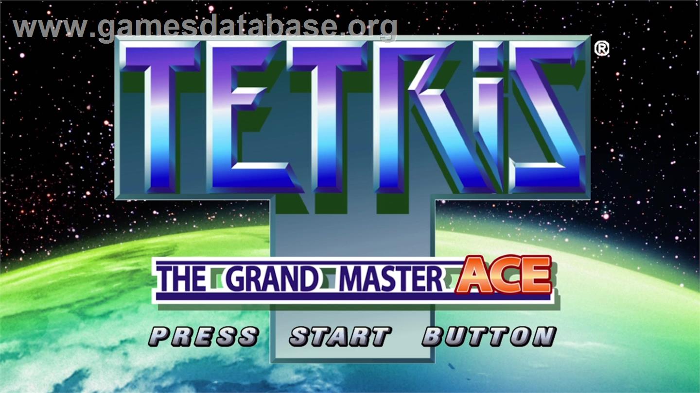 Tetris - The Grand Master Ace - Microsoft Xbox 360 - Artwork - Title Screen