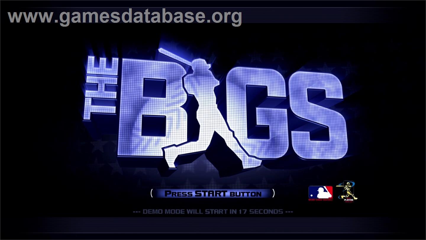 The BIGS - Microsoft Xbox 360 - Artwork - Title Screen