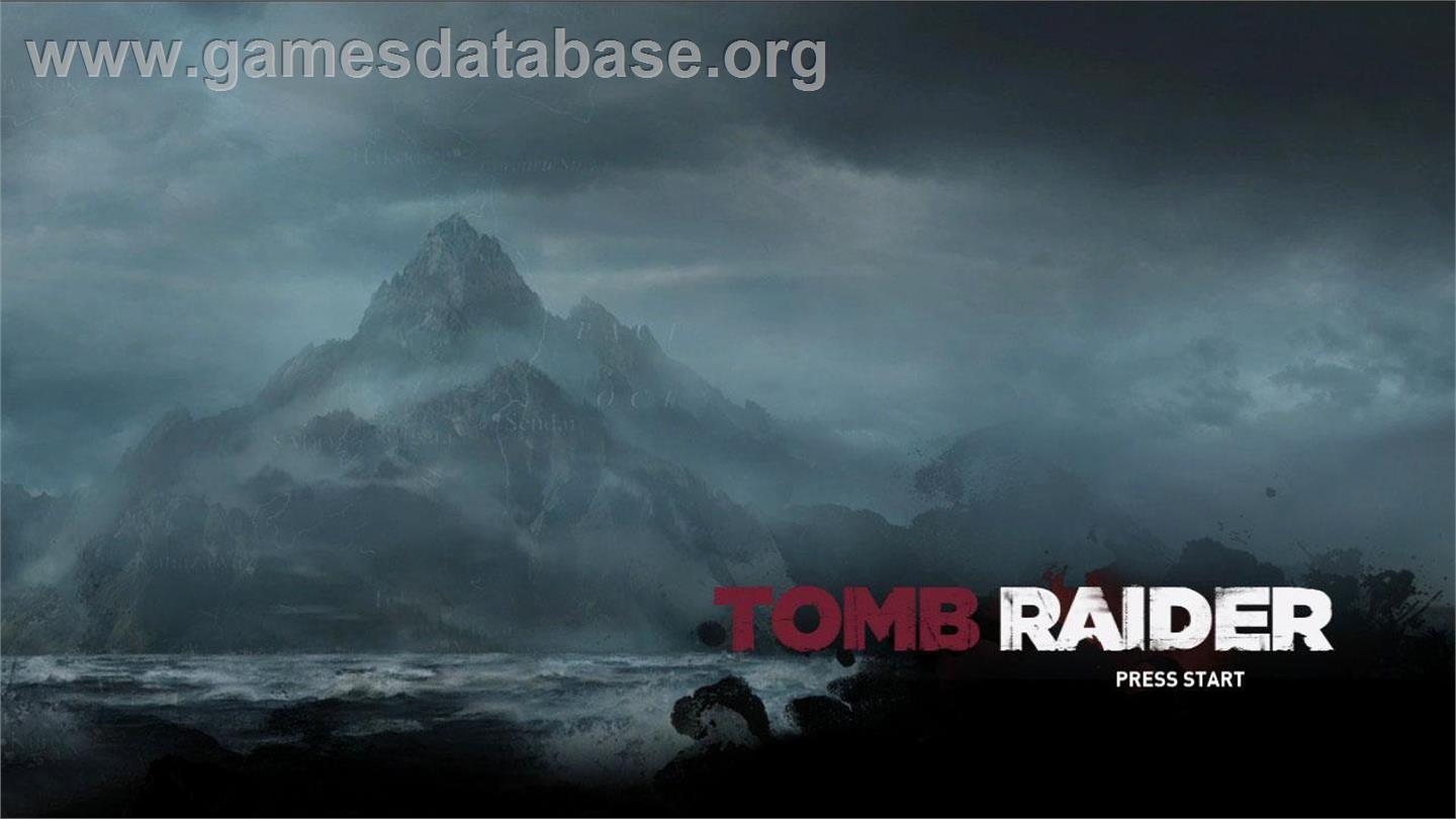 Tomb Raider:Legend - Microsoft Xbox 360 - Artwork - Title Screen