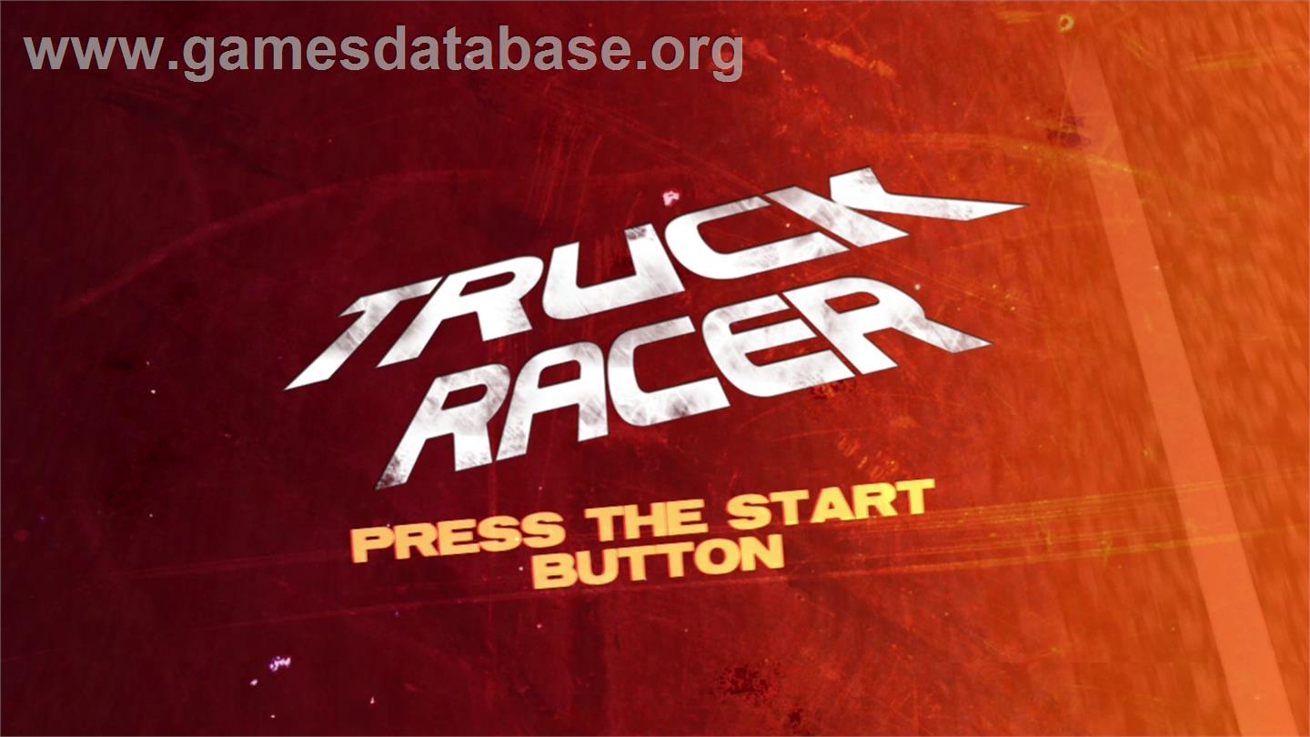 Truck Racer - Microsoft Xbox 360 - Artwork - Title Screen