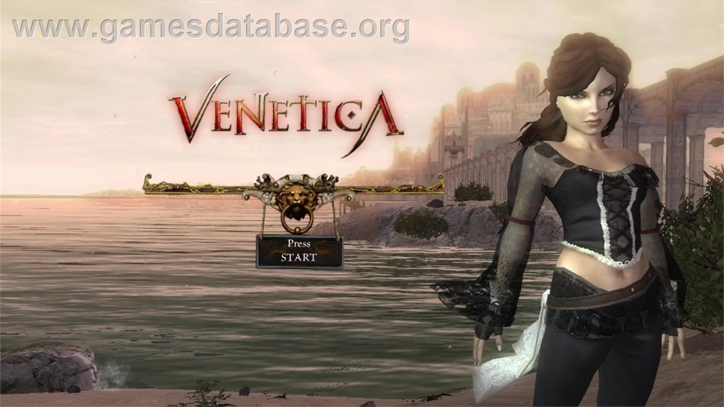 Venetica - Microsoft Xbox 360 - Artwork - Title Screen