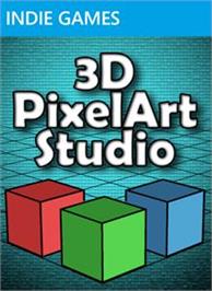 Box cover for 3D Pixel Art Studio on the Microsoft Xbox Live Arcade.