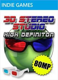 Box cover for 3D Stereo Studio on the Microsoft Xbox Live Arcade.