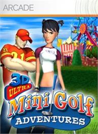 Box cover for 3D Ultra Minigolf on the Microsoft Xbox Live Arcade.