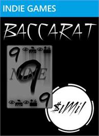 Box cover for Baccarat on the Microsoft Xbox Live Arcade.