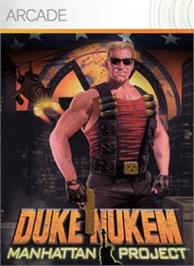 Box cover for Duke Nukem - Manhattan on the Microsoft Xbox Live Arcade.