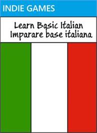 Box cover for Learn Basic Italian on the Microsoft Xbox Live Arcade.