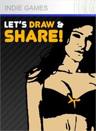 Box cover for Let's Draw & Share! on the Microsoft Xbox Live Arcade.