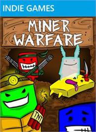 Box cover for Miner Warfare on the Microsoft Xbox Live Arcade.