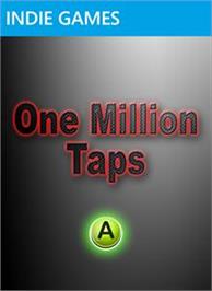 Box cover for One Million Taps on the Microsoft Xbox Live Arcade.