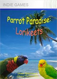 Box cover for Parrot Paradise: Lorikeets on the Microsoft Xbox Live Arcade.