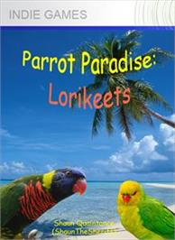 Box cover for Parrot Paradise: Lorikeets on the Microsoft Xbox Live Arcade.