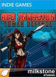 Box cover for Red Invasion: Tower Defense on the Microsoft Xbox Live Arcade.