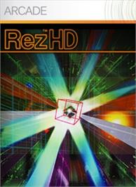 Box cover for Rez HD on the Microsoft Xbox Live Arcade.