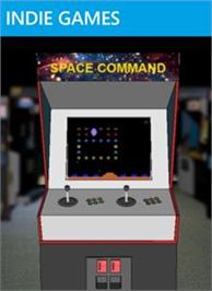 Box cover for Space Command on the Microsoft Xbox Live Arcade.