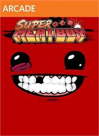 Box cover for Super Meat Boy on the Microsoft Xbox Live Arcade.
