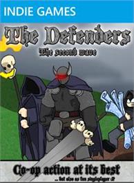 Box cover for The Defenders on the Microsoft Xbox Live Arcade.