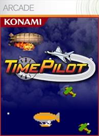 Box cover for Time Pilot on the Microsoft Xbox Live Arcade.