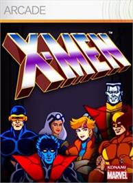 Box cover for X-MEN on the Microsoft Xbox Live Arcade.