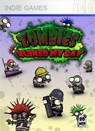 Box cover for Zombies ruined my day on the Microsoft Xbox Live Arcade.