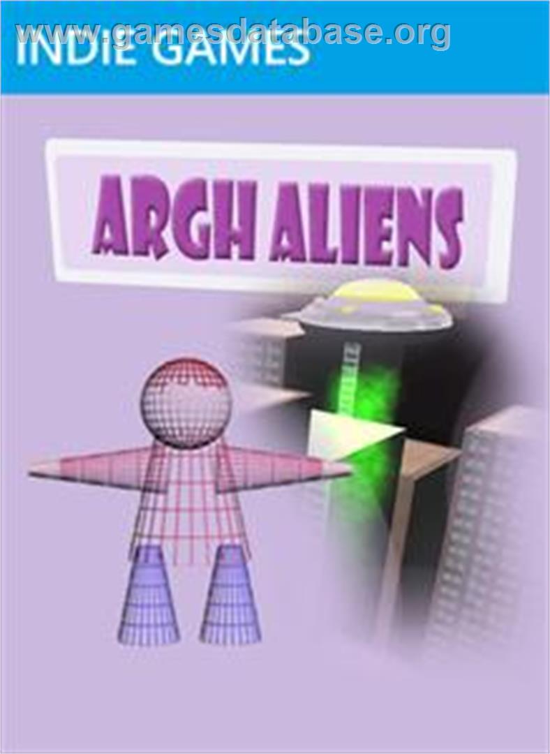 Argh Aliens - Microsoft Xbox Live Arcade - Artwork - Box