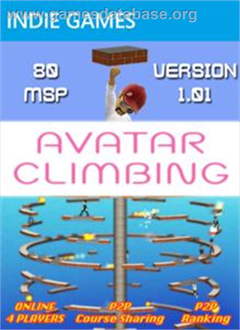 Avatar Climbing - Microsoft Xbox Live Arcade - Artwork - Box