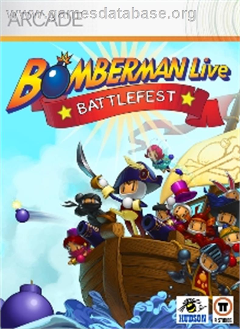 Bomberman Battlefest - Microsoft Xbox Live Arcade - Artwork - Box
