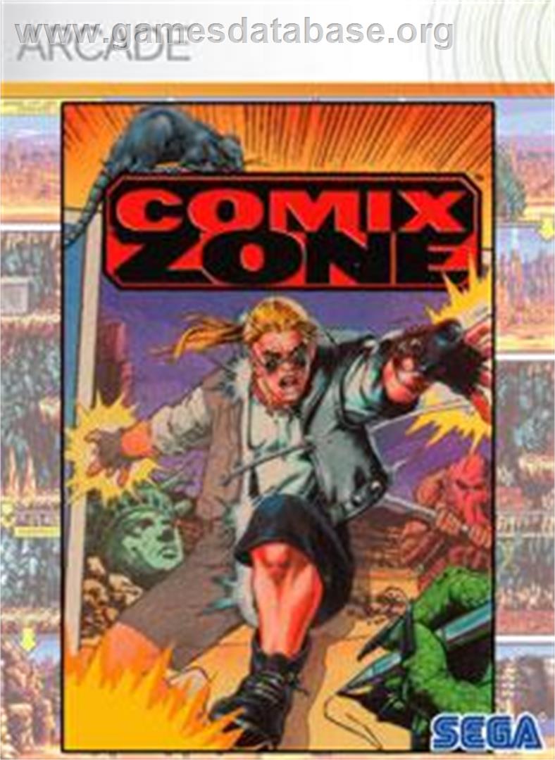 Comix Zone - Microsoft Xbox Live Arcade - Artwork - Box