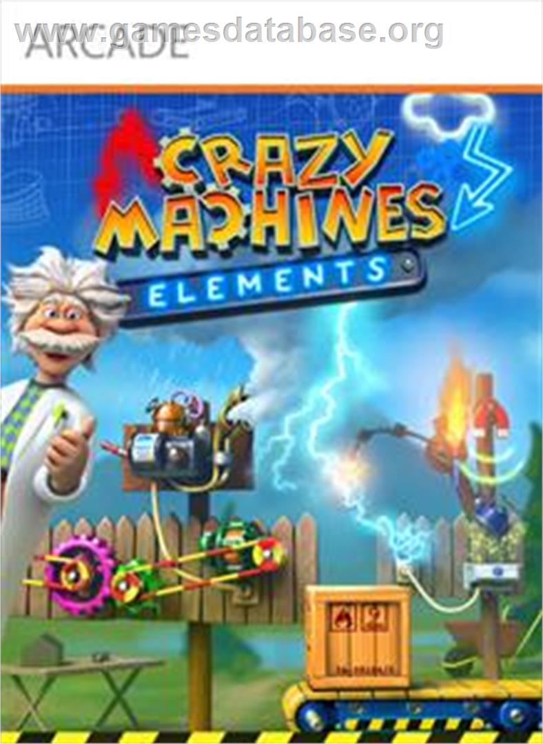 Crazy Machines Elements - Microsoft Xbox Live Arcade - Artwork - Box