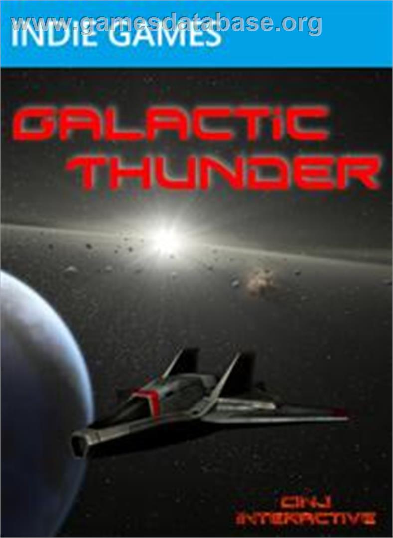 Galactic Thunder - Microsoft Xbox Live Arcade - Artwork - Box