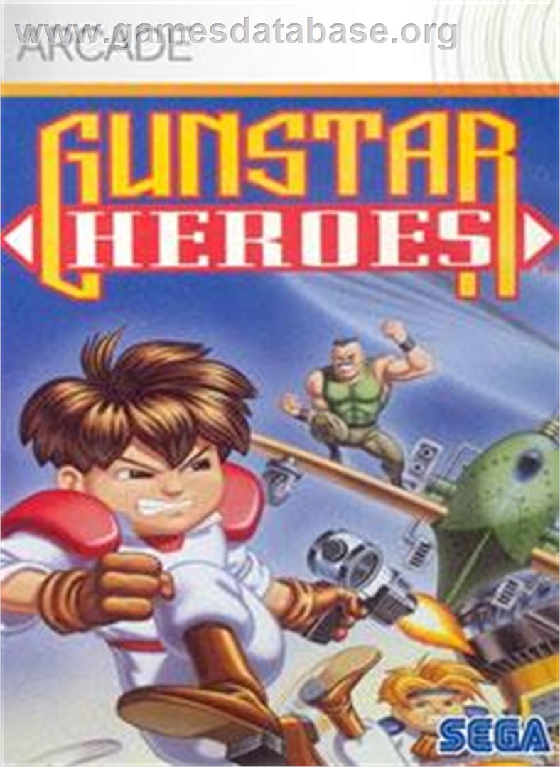 Gunstar Heroes - Microsoft Xbox Live Arcade - Artwork - Box