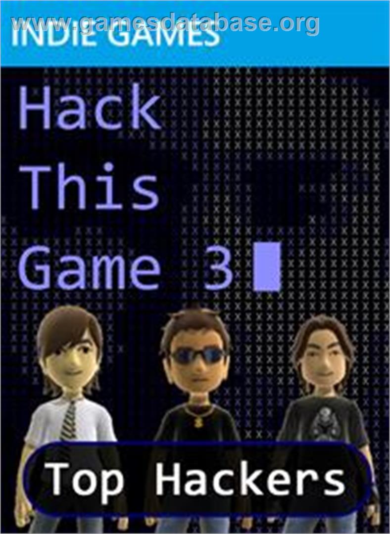 Hack This Game 3 - Microsoft Xbox Live Arcade - Artwork - Box