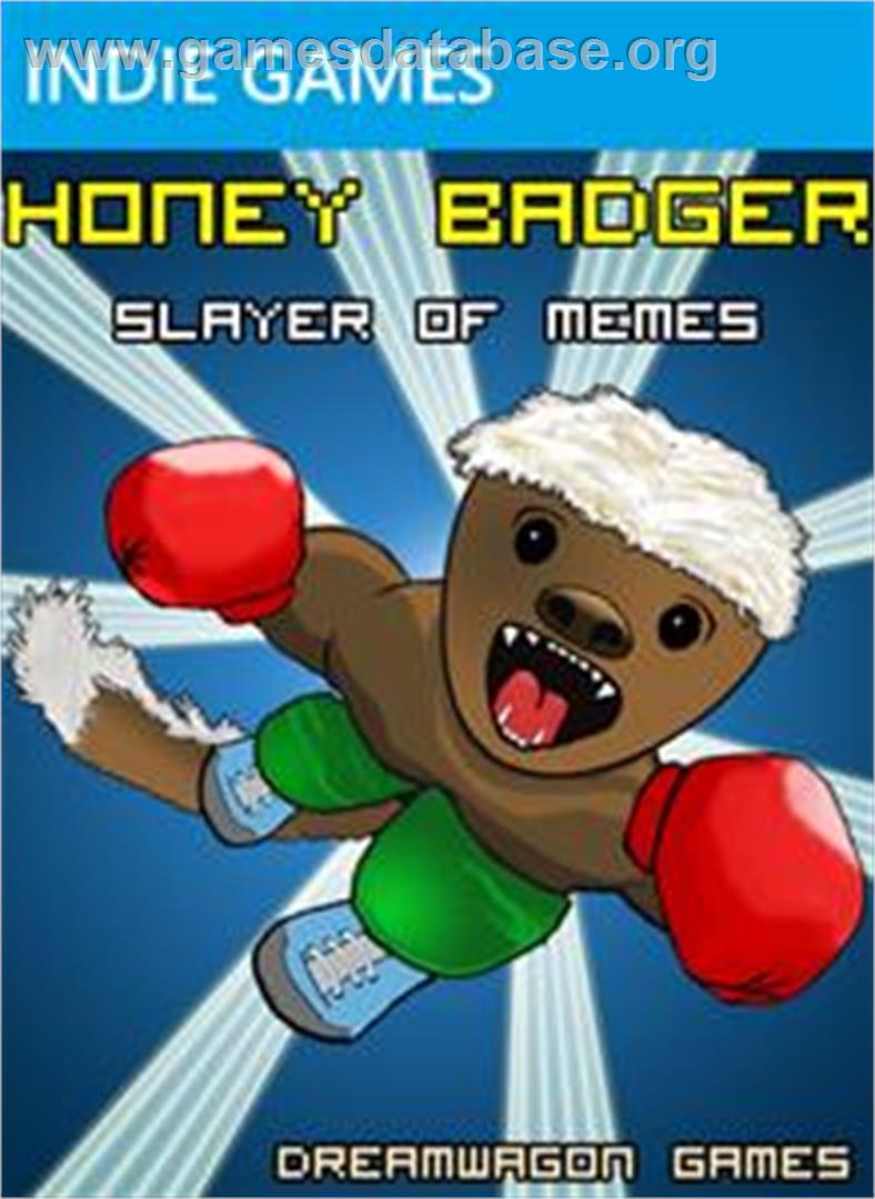 Honey Badger - Slayer of Memes - Microsoft Xbox Live Arcade - Artwork - Box