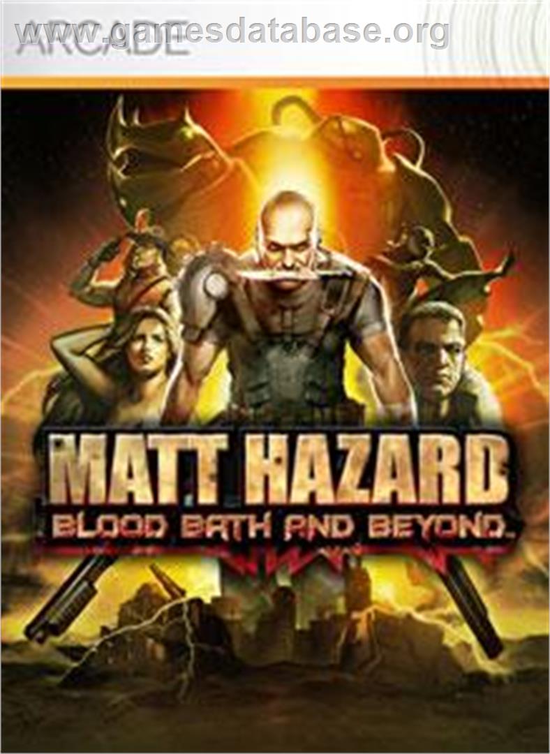 Matt Hazard: BBB - Microsoft Xbox Live Arcade - Artwork - Box