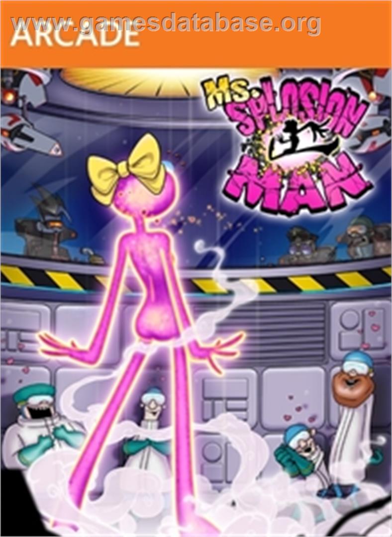 Ms. Splosion Man - Microsoft Xbox Live Arcade - Artwork - Box