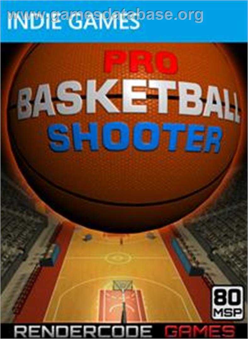 Pro Basketball Shooter - Microsoft Xbox Live Arcade - Artwork - Box