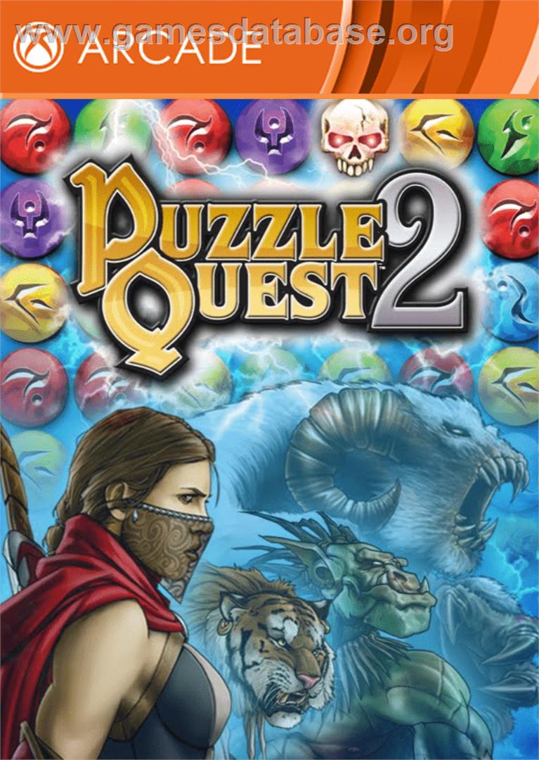 Puzzle Quest 2 - Microsoft Xbox Live Arcade - Artwork - Box