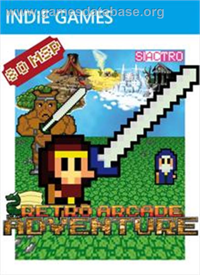 Retro Arcade Adventure - Microsoft Xbox Live Arcade - Artwork - Box