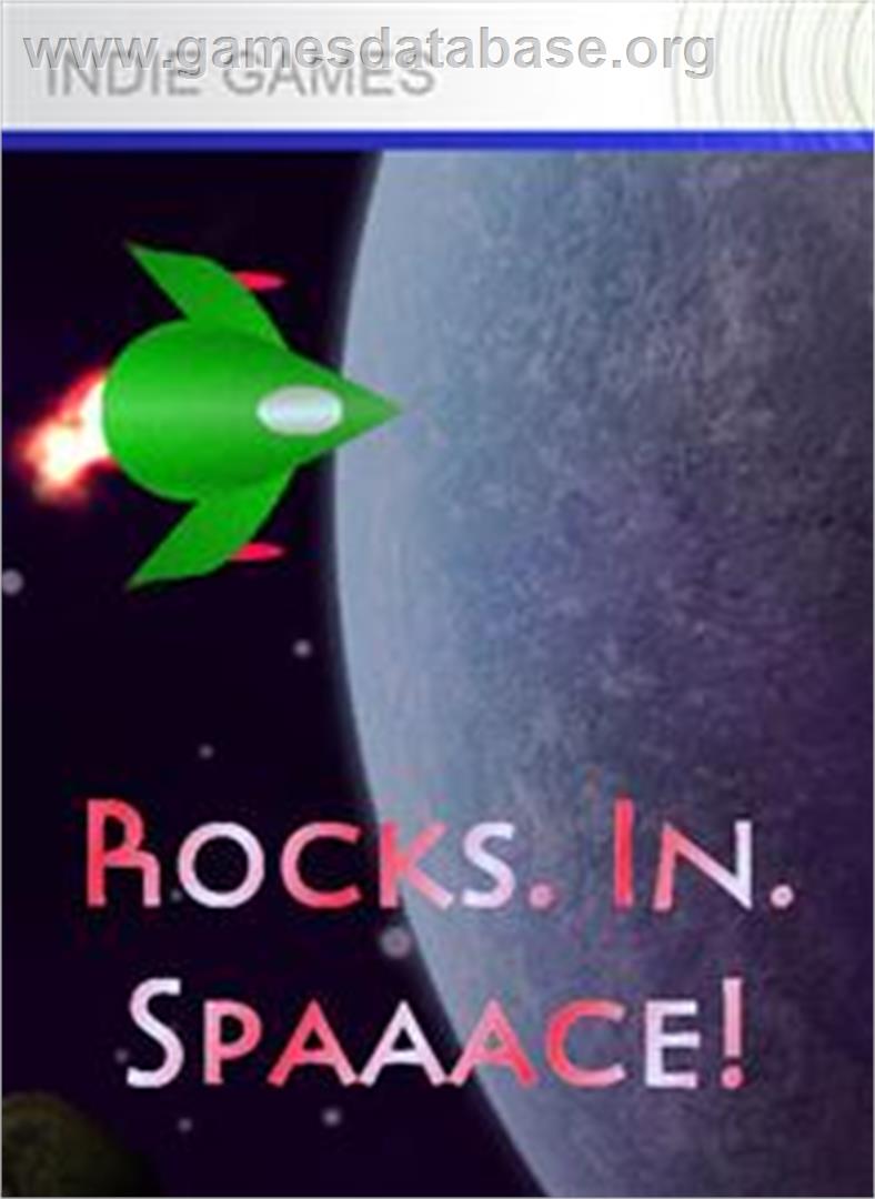 Rocks. In. Spaaace! - Microsoft Xbox Live Arcade - Artwork - Box