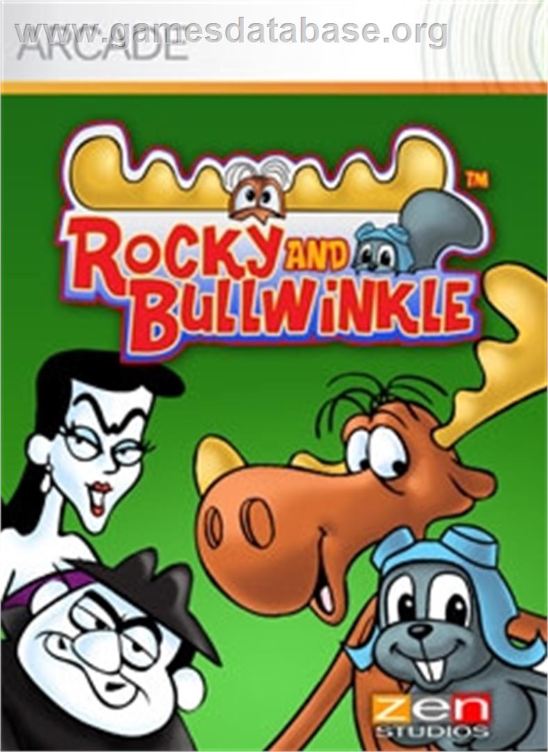 Rocky and Bullwinkle - Microsoft Xbox Live Arcade - Artwork - Box