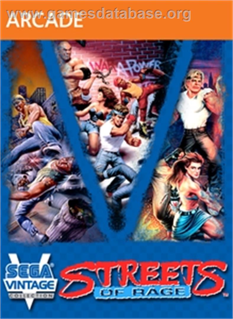 Sega Vintage Collection: Streets of Rage - Microsoft Xbox Live Arcade - Artwork - Box