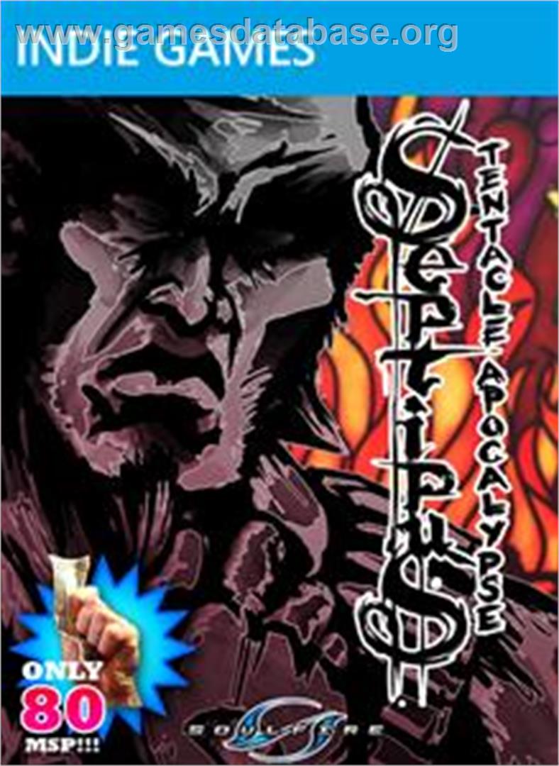 Septipus: Tentacle Apocalypse - Microsoft Xbox Live Arcade - Artwork - Box