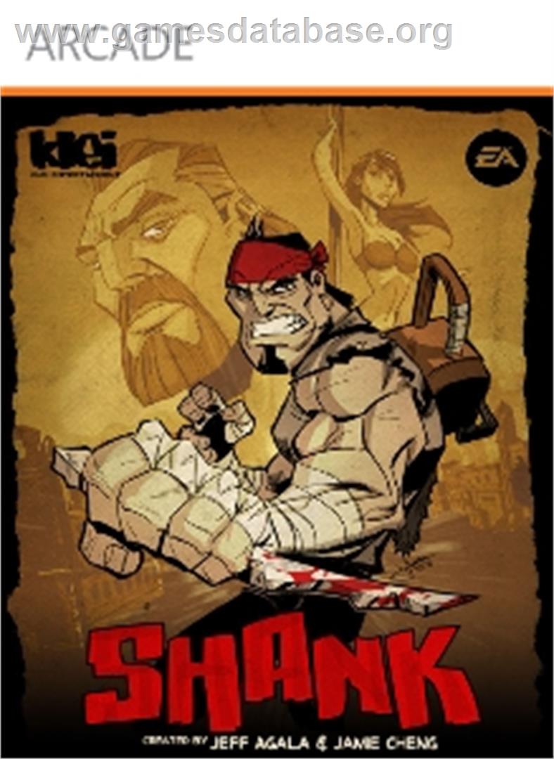 Shank - Microsoft Xbox Live Arcade - Artwork - Box