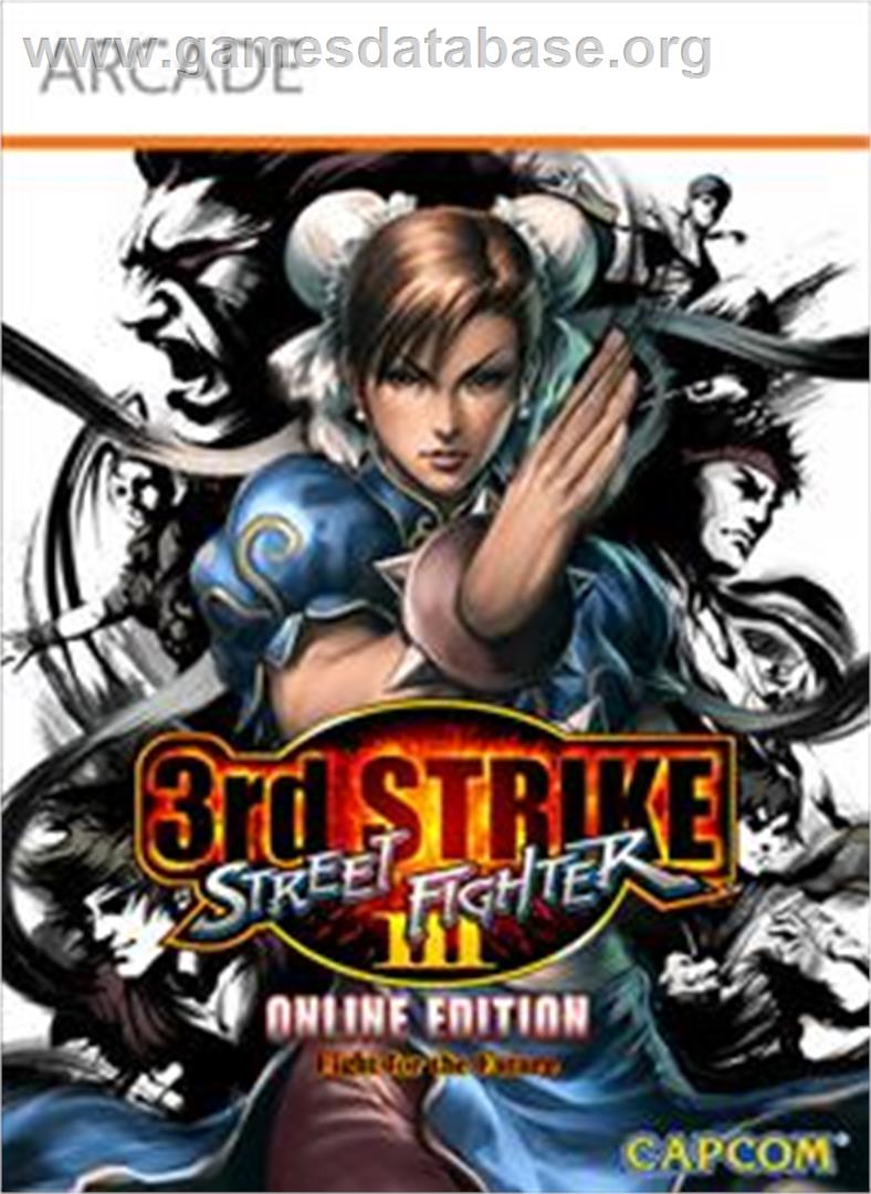 Street Fighter III: Online Edition - Microsoft Xbox Live Arcade - Artwork - Box