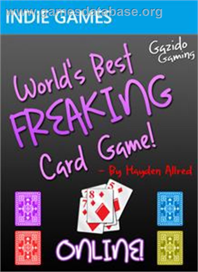Worlds Best FREAKING Card Game - Microsoft Xbox Live Arcade - Artwork - Box