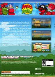 Box back cover for Apples to Apples on the Microsoft Xbox Live Arcade.