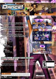 Box back cover for Dance! It's your Stage on the Microsoft Xbox Live Arcade.
