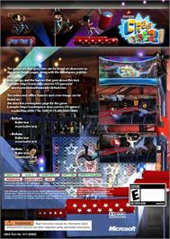 Box back cover for Doritos Crash Course on the Microsoft Xbox Live Arcade.