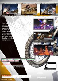 Box back cover for Red Bull X-Fighters on the Microsoft Xbox Live Arcade.